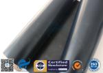 Black PTFE Coated Fiberglass Fabric 0.25mm Cloth For Hot Press