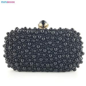 Wholesale Special Crystals Beaded Pearl Clutch Evening Bags for Women's Wedding Celebrations from china suppliers