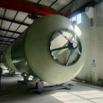 Harmless Treatment Poly Chemical Tanks 2500mm*3920mm Caustic Storage Tank