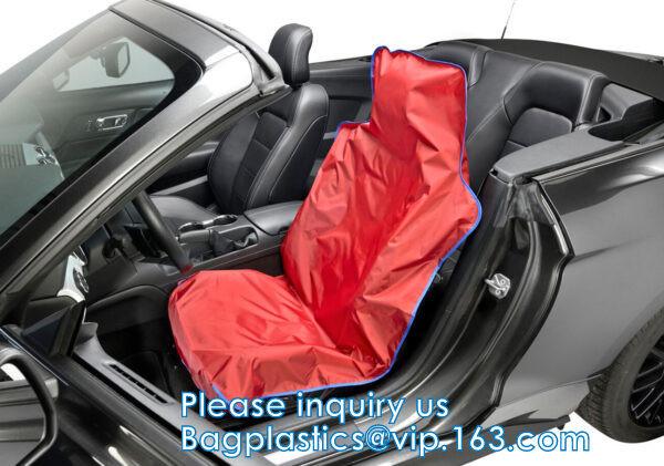 Polyester Durable Nylon Van Vehicle Waterproof Car Seat Cover Protector, Front