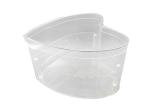 Gifts Packing Square Acrylic Box , Luxury Love Heart Shape Acrylic Box For Roses