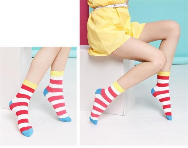 2015 Newest christmas promotional style customized thick winter cotton socks for