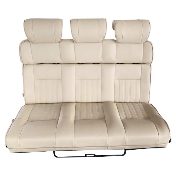 new design luxury car seats bed RV car back seat bed 3 seat with recliner backrest
