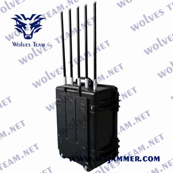 Military 12 Bands Full Frequency Waterproof Outdoor Jammer All Cell Phone Signal