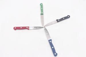 Wholesale 18g Kitchen paring and utility knife set multicolor small fruit knife stainless steel tofu cutting knife from china suppliers
