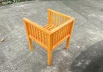 Waterproof Garden Table And Chairs , Solid Wooden Garden Furniture Stable
