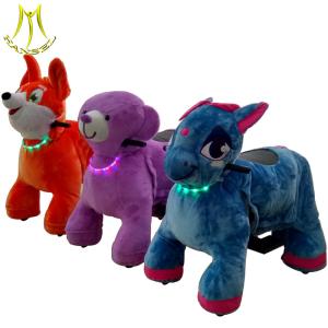 Wholesale Hansel kids battery powered animal bikes electric animal plush ride for sale from china suppliers