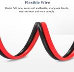 12V Battery PVC Insulated Alligator Clips Tinned Copper Multiscene