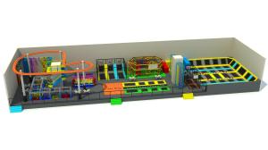 Wholesale Giant Size Kids Trampoline Park , Children'S Trampoline Play Centres KP180516 from china suppliers