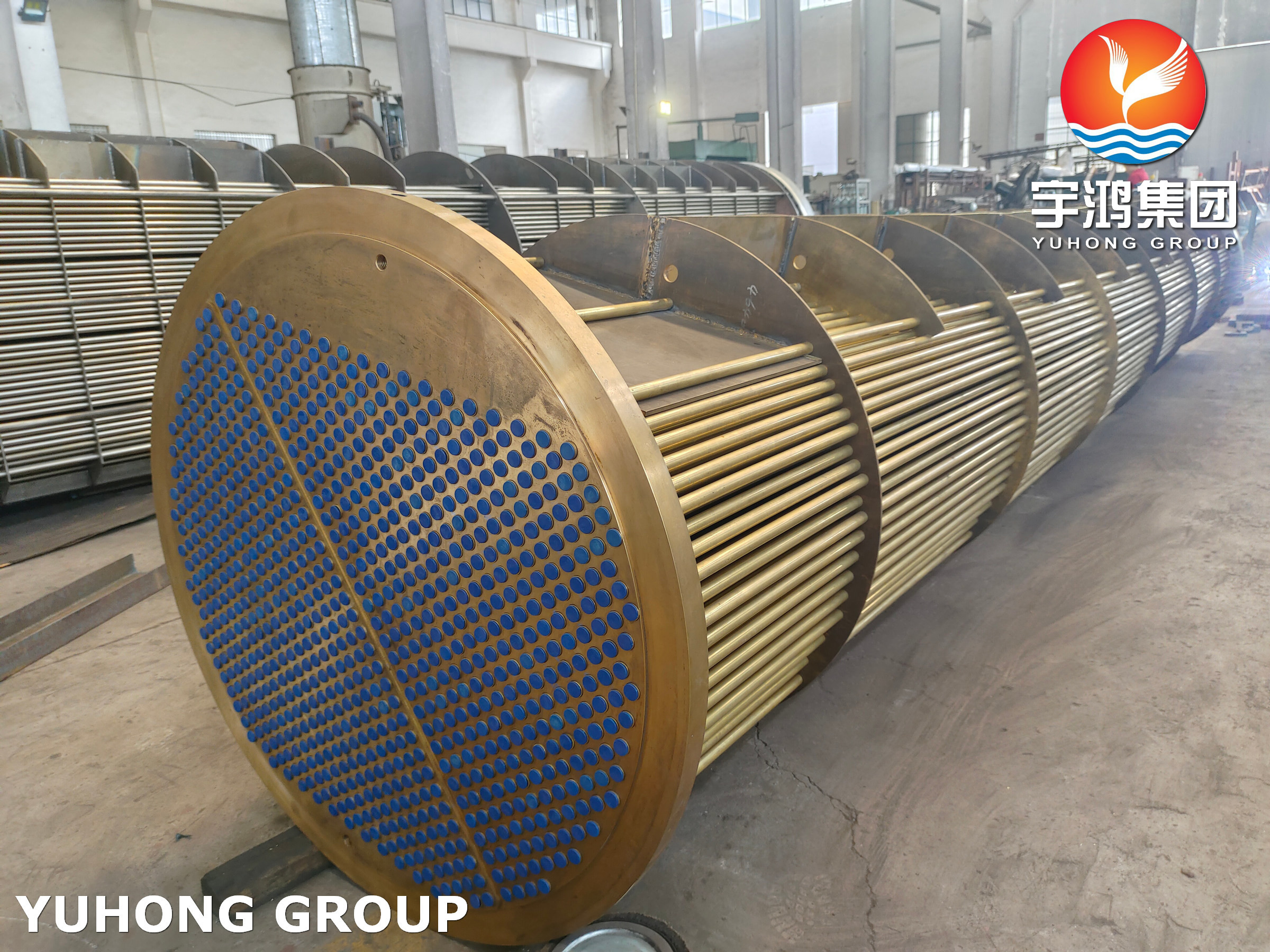 ASTM B111 C68700 Copper Alloy Tube Bundle for Heat Exchanger