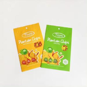 Wholesale 3.5 Mylar Bag Custom Printed Heat Seal Snack Banana Slices 3 Side Heat Seal Aluminum Foil Bag from china suppliers