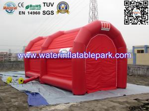 Wholesale Promotional Red Inflatable Tent , Commercial Grade PVC Inflatable Tunnel Tent from china suppliers