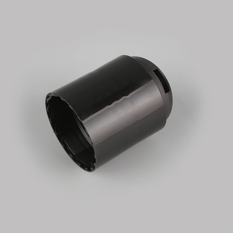 28/410 Cosmetic Bottle Caps Black Plastic Bottle Screw Caps No Leakage