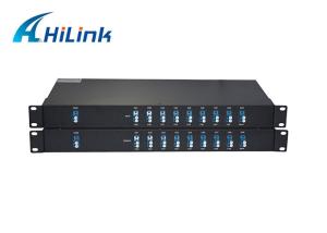 Wholesale Center Band 1U 16 Channels Fiber Optic Wdm Module High Stability Compact Size from china suppliers
