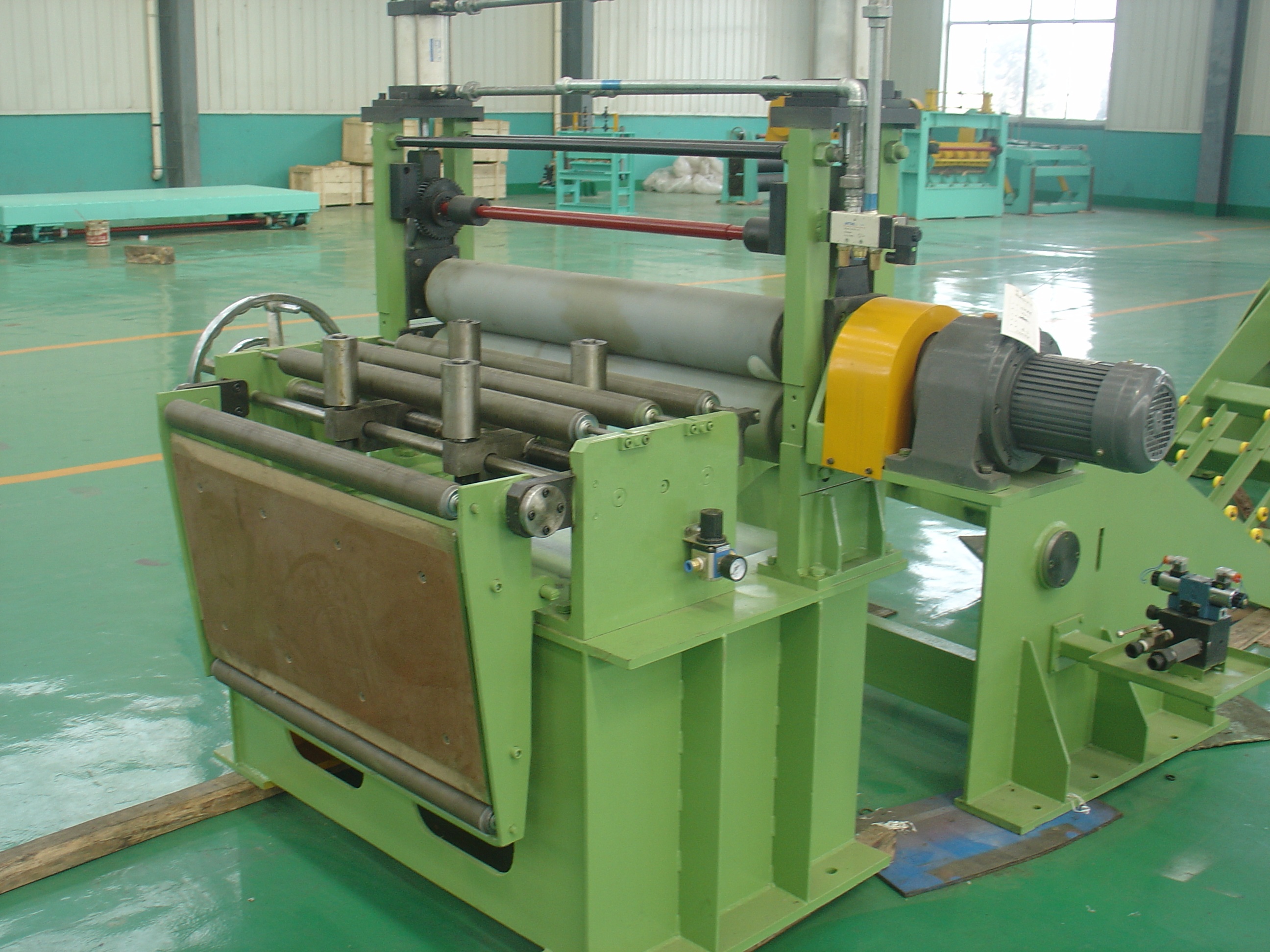Metal Coil Uncoiling Leveling Shearing Line with 1000-3500mm Shearable Plate Length