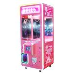 Doll Mini Claw Crane Machine Pink Cute Money Prize for Shopping Malls