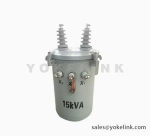 China 15KVA 7200y/14400 120/240 Conventional Single-Phase Overhead Transformer on sale