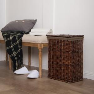 Wholesale Rattan Wicker Willow Baby Toys Dirty Clothes Storage Laundry Basket ECO Friendly Fashion Baskets Decorations Furniture from china suppliers