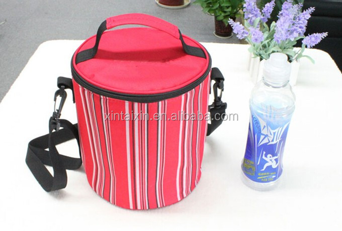 OEM Food Delivery Insulated Tote Lunch Bag Travel Cooler Bag 600d Heat Preservation
