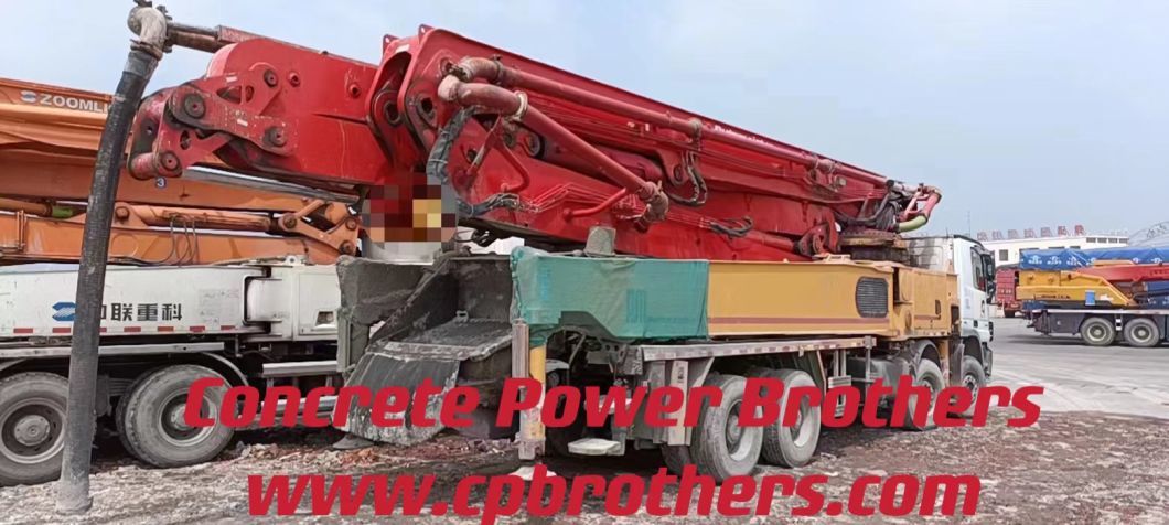 Cheap Putzmeister 56 Meter on Benz Chassis Concrete Pump Truck