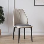 Custom Upholstered Dining Chairs Orange Indoor Leather Upholstered Dining Chair