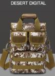 3 Layers Nylon Military Tactical Bags Commuter One Shoulder Messenger Bag