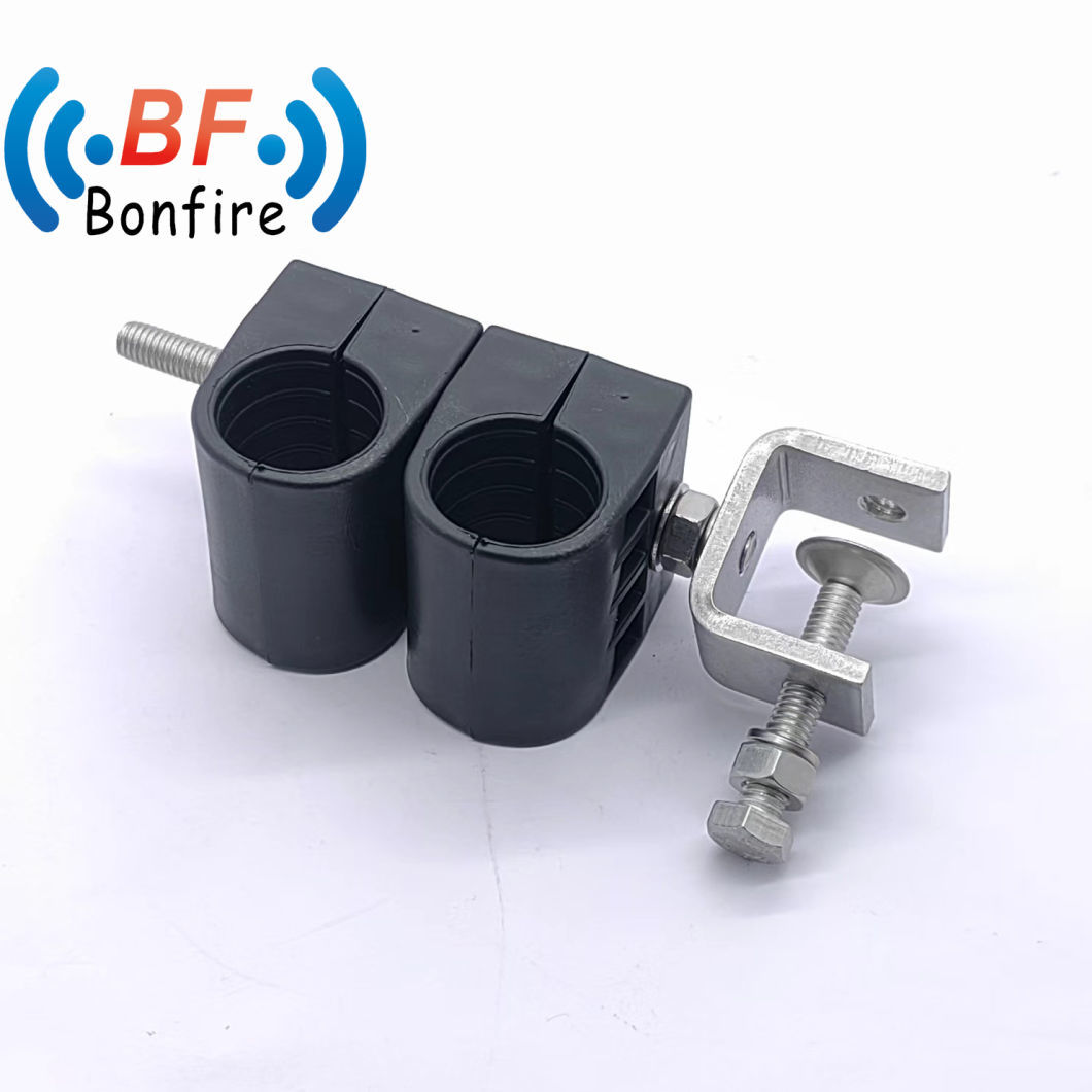1/2&quot; and 7/8&quot; Single Hole Double Cable Clamps Cable Clips