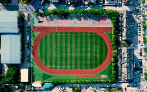 Wholesale School Playground Outdoor Running Track Surfaces Eco Friendly Material from china suppliers