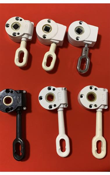 Chinese Aluminium Gear Box White Retractable Awning Gearbox Hardware