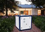 Small Integrated Water - Ground Source Heat Pump Water Heater , Floor Heating