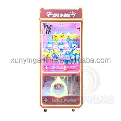 Age 8 Years Plush Doll Crane Machine Direct Supply 80KG Coin Operated Claw Game Center