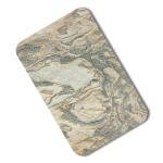 304 1000mm Brushed Stainless Steel Panel Laminated Marble Patten For Washroom