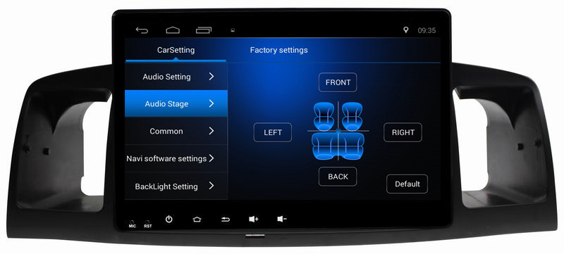 Ouchuangbo car radio stereo audio BT android 8.1 for BYD F3 support SWC video wifi dual zone gps navi