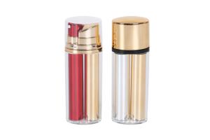 Wholesale Customized Acrylic Sun Protection Airless Bottle Cosmetic Packaging Pump Double Chamber Bottle from china suppliers