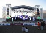 Waterproof Curved Rental LED Display Slim P6.25 For Concert Show