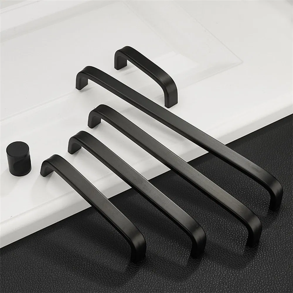 Factory Price Customization Bedroom Door Lever Handle for Wooden Door Stainless Steel 304 Modern Interior Door Handles Manija De Puerta Black Gold Door Handle