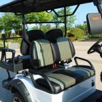 New 2+2 Seats 5kw Motor Electric Golf Cart Independent Suspension Electromagneti