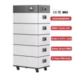 51.2V 5kw 10kw 15kw High Voltage Stacked Energy Storage Battery for Lifepo4 Akku