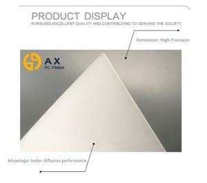 Wholesale 100% Virgin MMA 0.8mm Plastic Acrylic Sheet from china suppliers