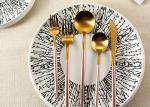 Reusable Wedding 18/10 Stainless Steel Cutlery 5pcs