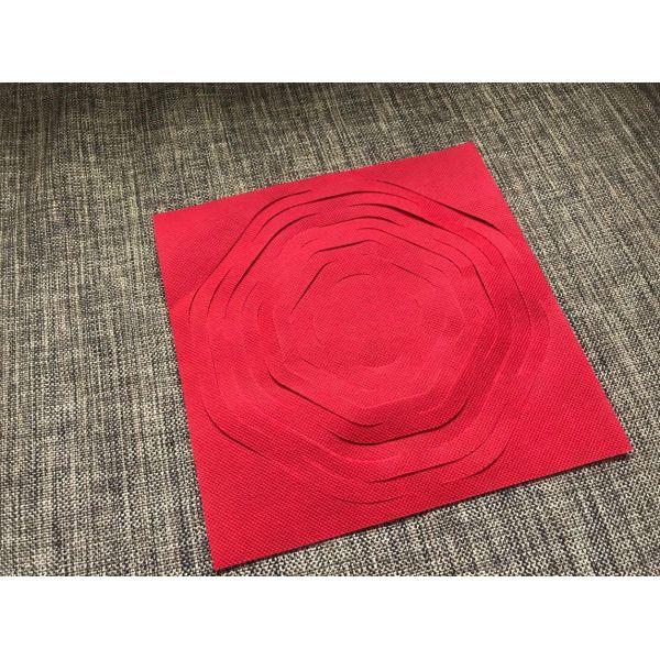 Disposable Fabric Coffee Mug Carrier Customized Size For Taking Away Coffee Cups