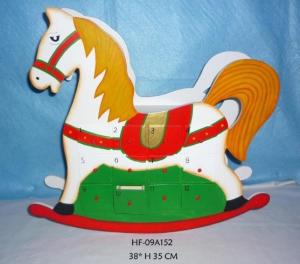 Wholesale Lovely christmas horse calendar, christmas gifts for kids, table decorations, indoor gifts from china suppliers