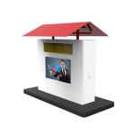 Urhealth 65 inch outdoor window LCD display showcase for advertising