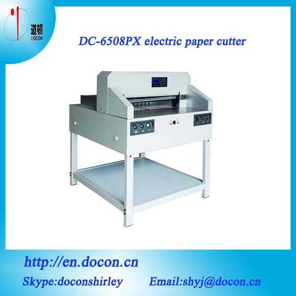 DC-6508PX electric paper guillotine