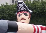 Commercial grade small indoor kids pirate inflatable bouncy castle for outdoor
