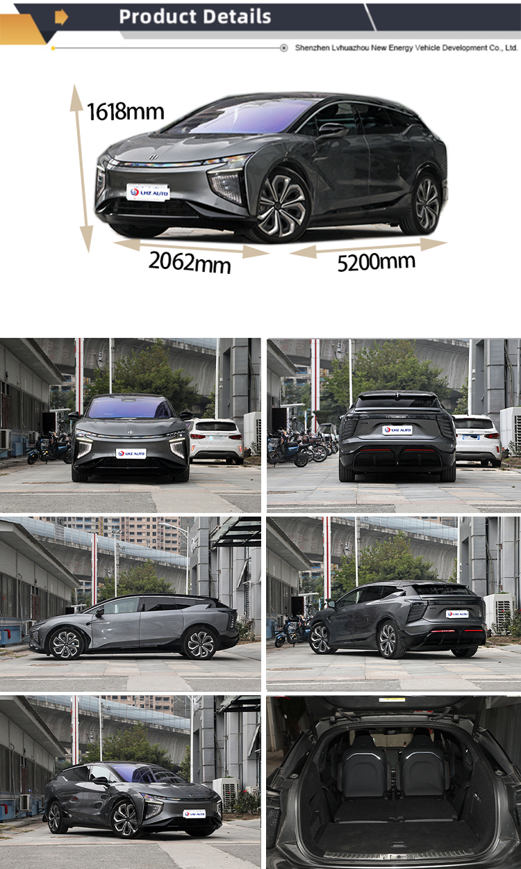 Pure Electric Mileage 650km Hiphi x Luxury Large and Medium sized SUV 5-door 6-seater