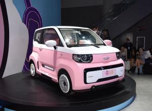 Wholesale Smart Mini Ev Car Chery Mini Electric 4 Wheel QQ Ice Cream 3 Door 4 Seat 2023 from china suppliers