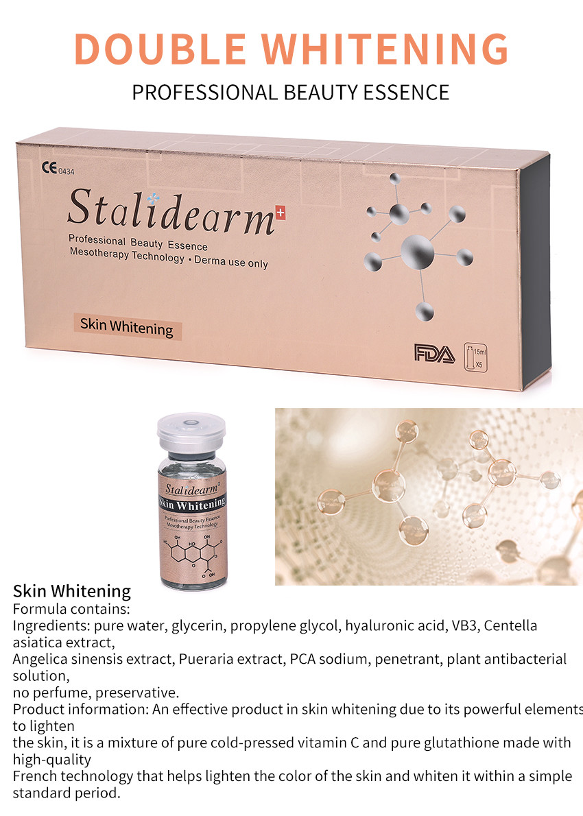 Facial Serum Lightening Anti Aging Wrinkles Remove Skin Whitening Essence OEM