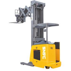 Wholesale Snsc 1500kg 2000kg Electric Reach Truck Forklift Double Scissor Reachtruck from china suppliers