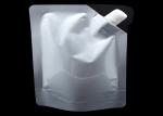 Milk Laminated Aluminum Foil Packaging Bags , Beverage Stand Up Barrier Pouches